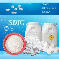 25kg 세분화된 8-30 메쉬 분말 이염화이소시아누레이트 나트륨 수처리 화학물질 SDIC