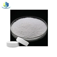 공장 공급 SDIC CAS 2893-78-9 56% 60% 나트륨 이염화이소시아누레이트 수영장 소독제 정제