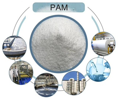 모래 세척 폐수 처리용 고분자량 PAM(폴리아크릴아미드 화학물질)